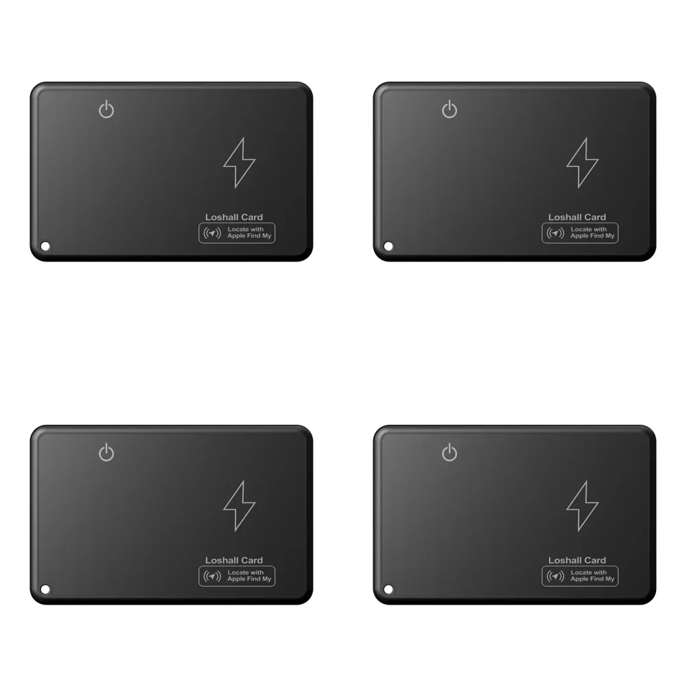 1-10PCS Wireless Charging Wallet Tracker Card Bluetooth-Compatible Work with Apple Find My App GPS Locator Thin Item Finder