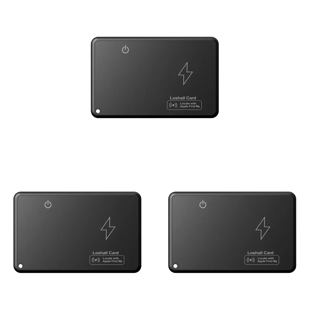 1-10PCS Wireless Charging Wallet Tracker Card Bluetooth-Compatible Work with Apple Find My App GPS Locator Thin Item Finder
