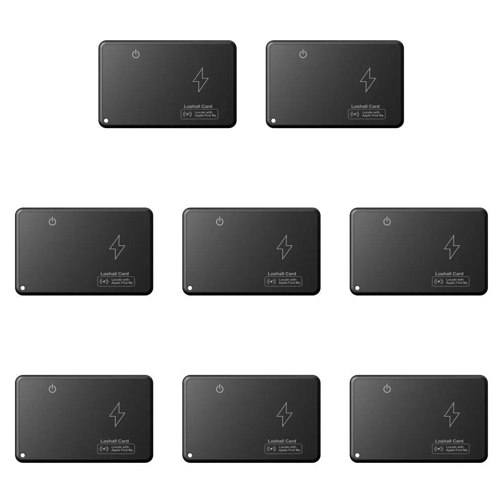1-10PCS Wireless Charging Wallet Tracker Card Bluetooth-Compatible Work with Apple Find My App GPS Locator Thin Item Finder