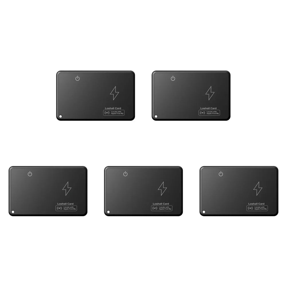 1-10PCS Wireless Charging Wallet Tracker Card Bluetooth-Compatible Work with Apple Find My App GPS Locator Thin Item Finder
